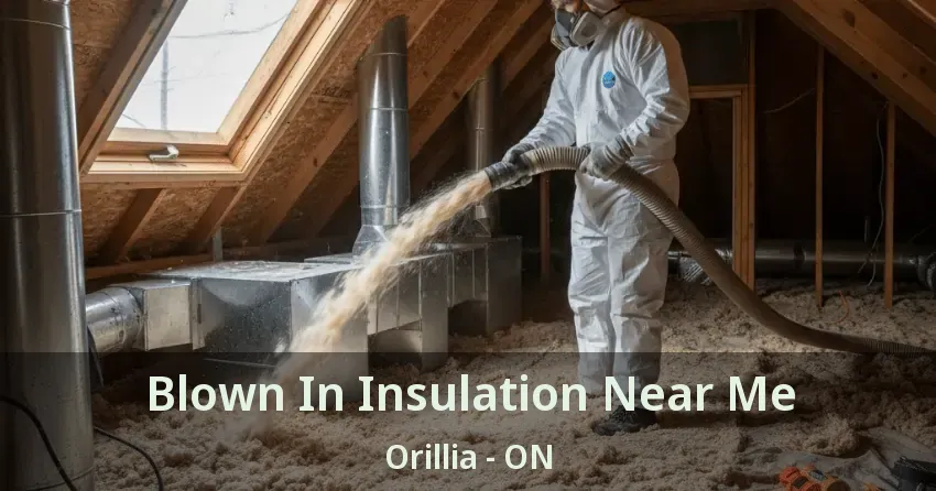 Blown In Insulation Near Me Orillia - ON